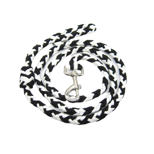 Black and White Paracord Leash
