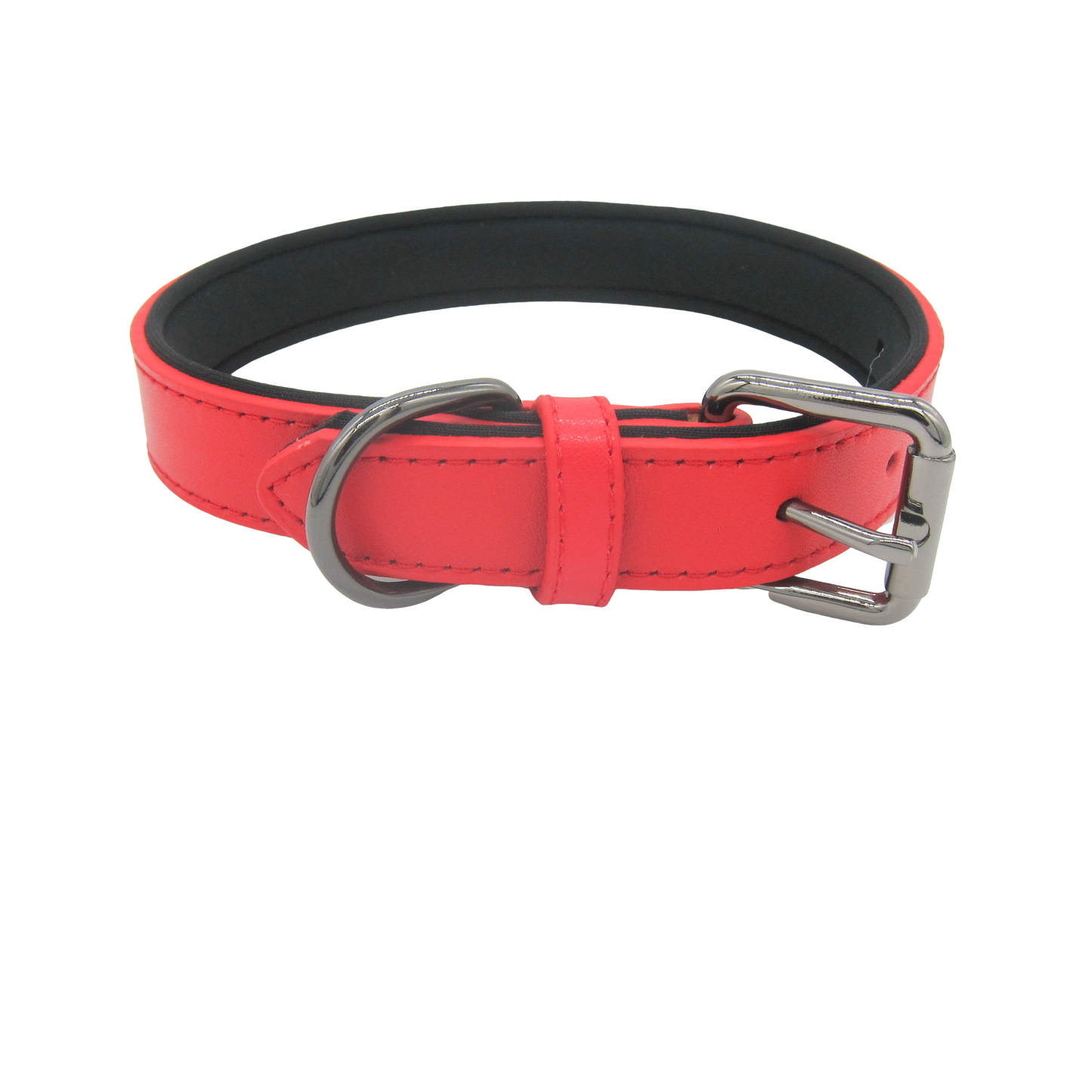 Red Leather Collar