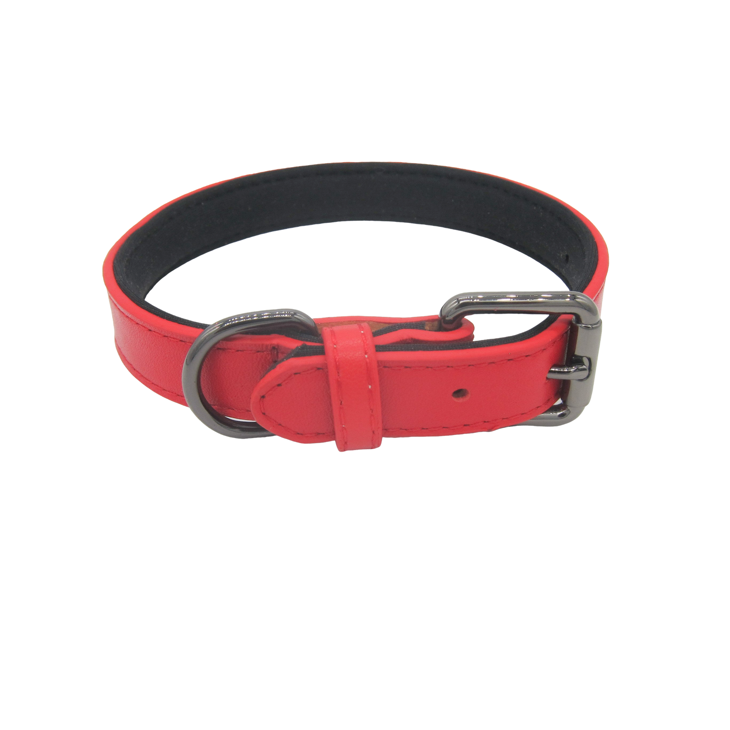 Red Leather Collar