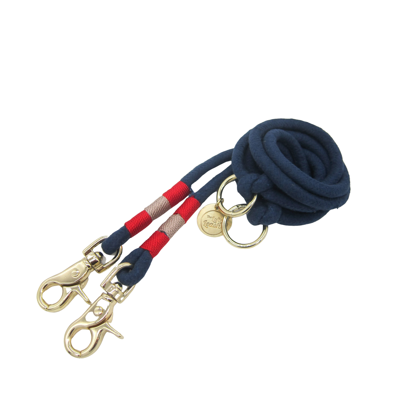 The Midtown - Navy Blue Adjustable Leash