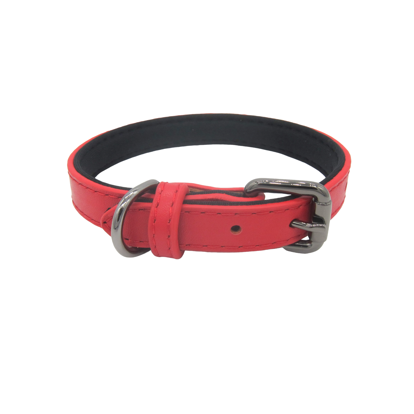 Red Leather Collar